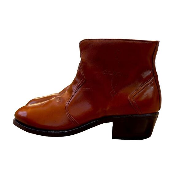 HY-TEST 4253 Vintage Ankle Leather Work Boots Size 9 C - Picture 4 of 16